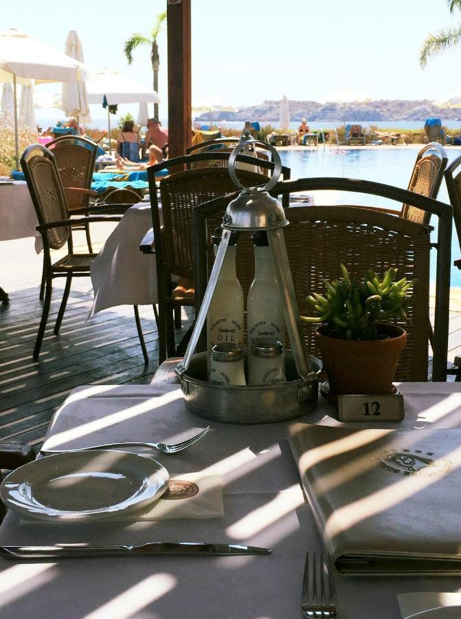 Mythos Beach Resort Afantou Bagian luar foto