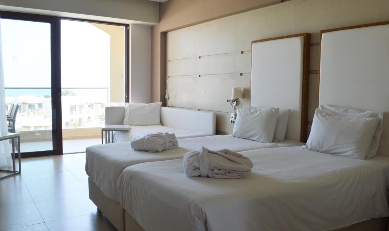 Mythos Beach Resort Afantou Bagian luar foto