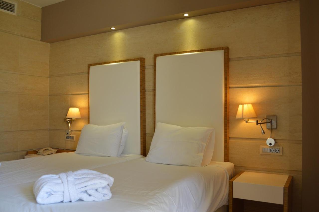 Mythos Beach Resort Afantou Bagian luar foto